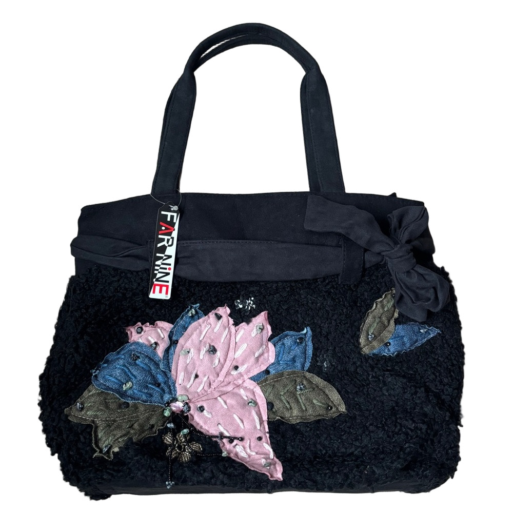 Far Nine Floral Embellished Women's Bag